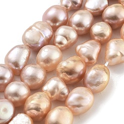 Brins de perles de culture d'eau douce naturelles&nbsp;PEAR-P062-26E