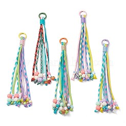 5 pieza de 7 núcleos internos de cuerda de poliéster y elastano para decoraciones colgantes&nbsp;HJEW-JM03848