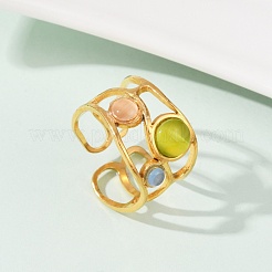 Manschettenringe aus Edelstahl 304&nbsp;RJEW-S629-03G