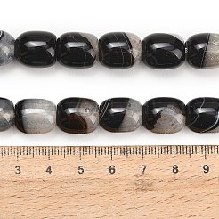 Filo di perline di agata naturale&nbsp;GG-L001-J01-01B