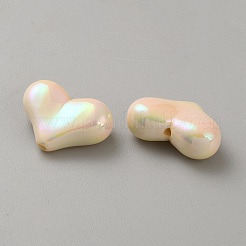 10 Stück undurchsichtige Acrylperlen&nbsp;SACR-WH0008-020K