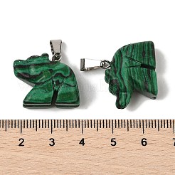 Pendentifs en pierres précieuses mixtes naturels et synthétiques&nbsp;G-B127-02P