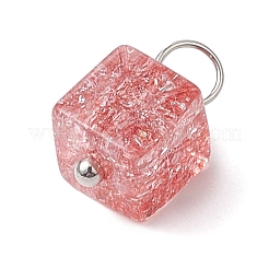 Crackle-Glasanhänger&nbsp;PALLOY-JF02896