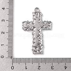 Anhänger aus schwarzem Emaille aus Edelstahl 304&nbsp;STAS-U018-02P