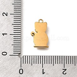 Ciondoli in acciaio inox 304&nbsp;STAS-Z160-08G-03