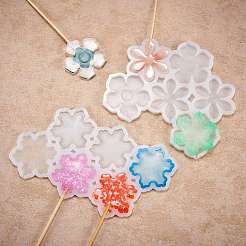 2 stücke 2 stil lebensmittelqualität diy silikonformen&nbsp;DIY-SZ0006-12