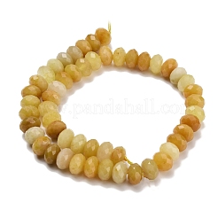 Natürlichen Topas Jade Perlen Stränge&nbsp;G-C259-A07-8x12mm