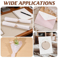 20 pièce de papier kraft ajouré&nbsp;DIY-WH0349-602