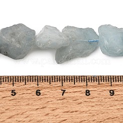 Brins de perles d'aigue-marine naturelles brutes&nbsp;GG-CBAC4AD-A01-01