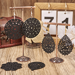 Kit de fabricación de aretes huecos de diy&nbsp;DIY-TA0005-35