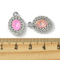 UV-beschichtete Legierung mit bunten Glas-Strass-Anhängern&nbsp;FIND-B039-06P