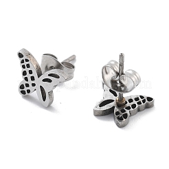 Ohrstecker aus 304 Edelstahl&nbsp;EJEW-C001-13P
