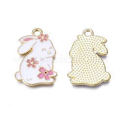 Crémaillère placage pendentifs en émail d'alliage&nbsp;LS-ENAM-T011-194