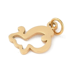 Anhänger aus Edelstahl 304&nbsp;STAS-L279-001G-07
