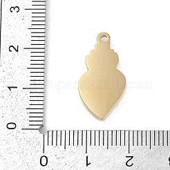 Colgantes de esmalte de acero inoxidable 304&nbsp;STAS-I325-046G