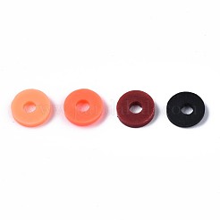 Handgemachte Fimo-Perlen Stränge&nbsp;CLAY-R089-6mm-T02B-21