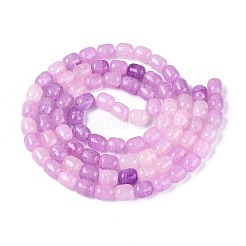 Perles de verre craquelé cuites au four&nbsp;DGLA-N019-01B-13