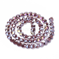 Perles en verre electroplate&nbsp;LS-EGLA-Q091-10mm-A04