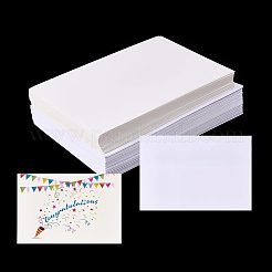 120 biglietto di auguri in carta bianca con 120 buste&nbsp;DIY-CO0001-21A