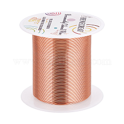 BENECREAT 0.4mm 120M Jewelry Wire Craft Wire Tarnish Resistant Copper Beading Wire for Jewelry Making Supplies and Crafting, Copper Color