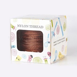 Nylon Thread, Saddle Brown, 1.5mm, about 49.21 yards(45m)/roll