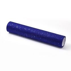 Nastri in mesh deco glitter con paillettes, tessuto di tulle, Tessuto di bobina di rullo di tulle per la realizzazione di gonna, blu, 11 pollice (28 cm), circa 5iarde / rotolo (4.572m / rotolo)