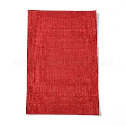 Tissu en lin imitation polyester, Couverture de canapé, Accessoires de vêtement, rectangle, rouge foncé, 29~30x19~20x0.09 cm