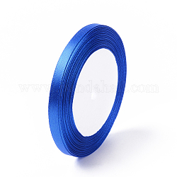 Ruban de satin pour la décoration de partie bricolage hairbow, bleu royal, 25yards / roll (22.86m / roll)