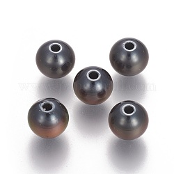 Perles en hématite synthétique sans magnétiques, ronde, perles d'humeur changeantes de couleur mirage, 8.5x7.6mm, Trou: 1.8mm