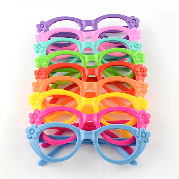 Очаровательны дизайн цветок пластиковые очки кадров для детей SG-R001-03