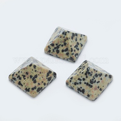 Dalmata naturale cabochon di diaspro&nbsp;G-G759-Y07-1