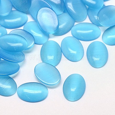Cabochons di occhio di gatto&nbsp;CE-J005-10x12mm-28-1
