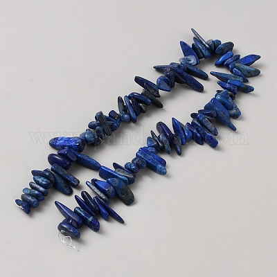 Natürlicher Lapislazuli Perlenstränge&nbsp;LS-G-TAC0005-02D-1
