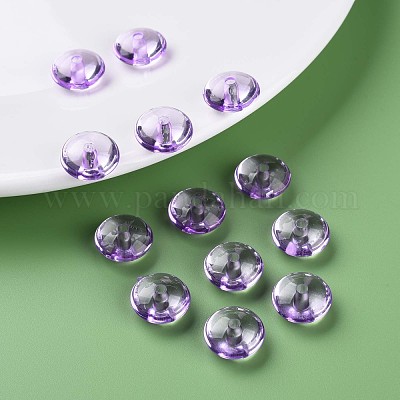 Perles en acrylique transparente&nbsp;MACR-S373-110-B01-1