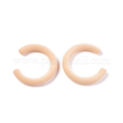 Flockige Acrylperlen&nbsp;LS-X-OACR-L010-A-06-1