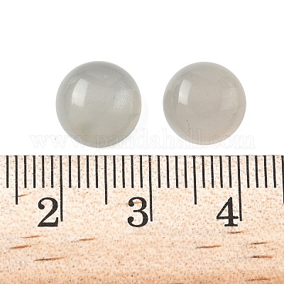 Natürliche graue Mondstein-Cabochons&nbsp;G-S398-01A-05-1