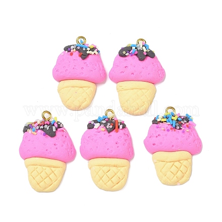 Handmade Fimo Anhänger CLAY-P005-01B-P-1