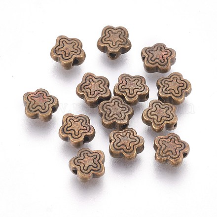 Tibetan Silberlegierung beads X-MLF10690Y-NF-1