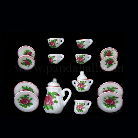 Mini servizio da tè in porcellana BOTT-PW0001-213A-23-1