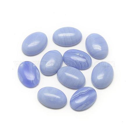 Natural Striped Agate/Banded Agate Cabochons G-R415-13x18-16-1