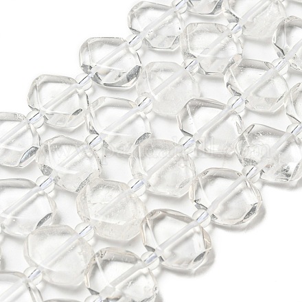 Chapelets de perles en cristal de quartz naturel G-G072-A01-01-1