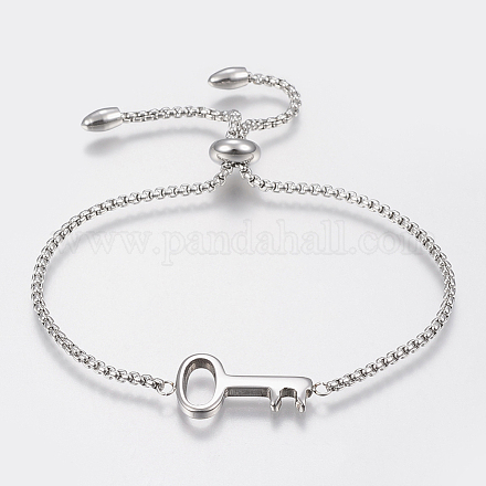 304 Stainless Steel Bracelets BJEW-I244-05P-1