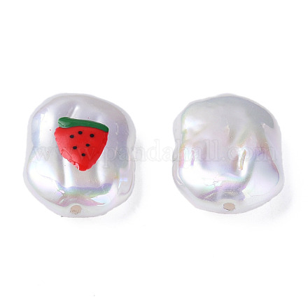 ABS Plastic Imitation Pearl Beads KY-N015-164-1