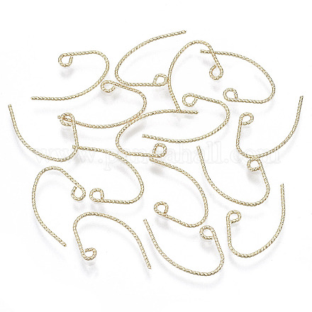 Brass Earring Hooks KK-R112-039-NF-1