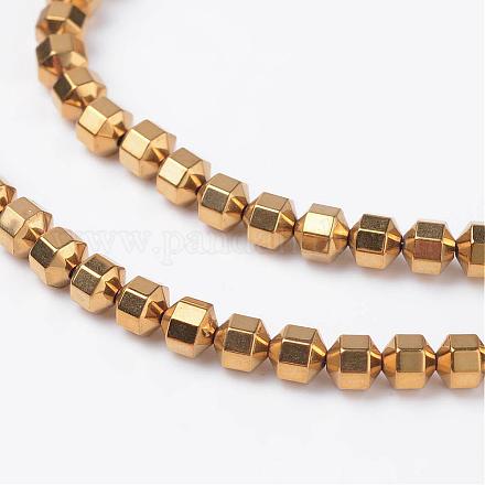 Non-Magnetic Synthetic Hematite Beads Strands G-D800-12E-1