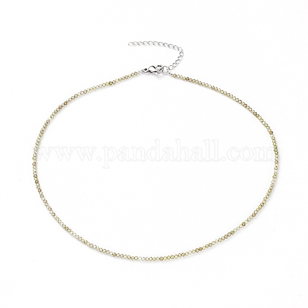 Perlenketten aus Zirkonia NJEW-JN02618-02-1