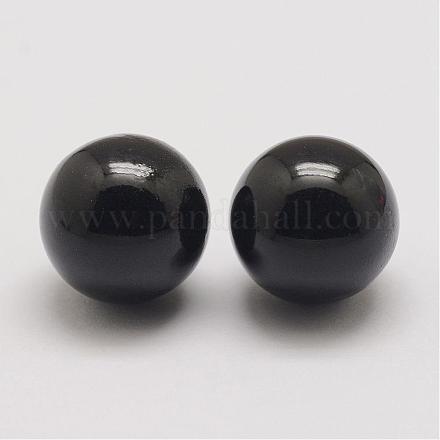 Perles de boule ajustement pendentif de cage en laiton KK-G298-18mm-07-1
