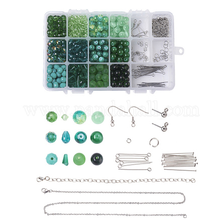 DIY Jewelry Set Making DIY-JP0005-12P-02-1