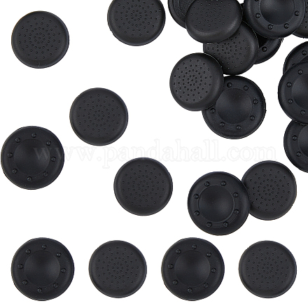 DICOSMETIC 24Pcs 2 Styles Black Thumb Grip Caps Silicone Thumb Grips Anti-Slip Thumb Cap Joystick Caps for Steam Deck Ergonomic Thumbstick Gaming Gear for Controller Protection SIL-DC0001-19-1