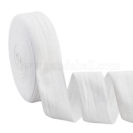 NBEADS 49 Yards(45m)/Roll Cotton Tape Ribbons OCOR-WH0066-92K-02-1